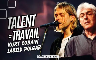 Kurt Cobain et Laslo Polgár : Talent = Travail