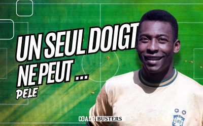« Un seul doigt ne peut pas attraper un caillou », Pele, légende du football.